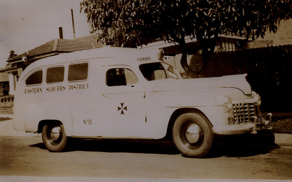 Dodge Ambulance for the Eastern Suburbs District