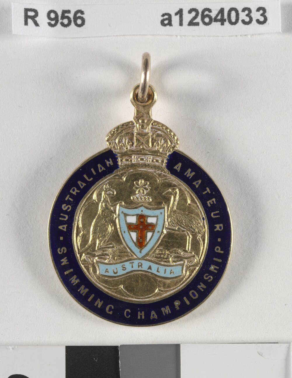 Australian Amateur Swimming Championship Medal 100yds (Resident) Medal