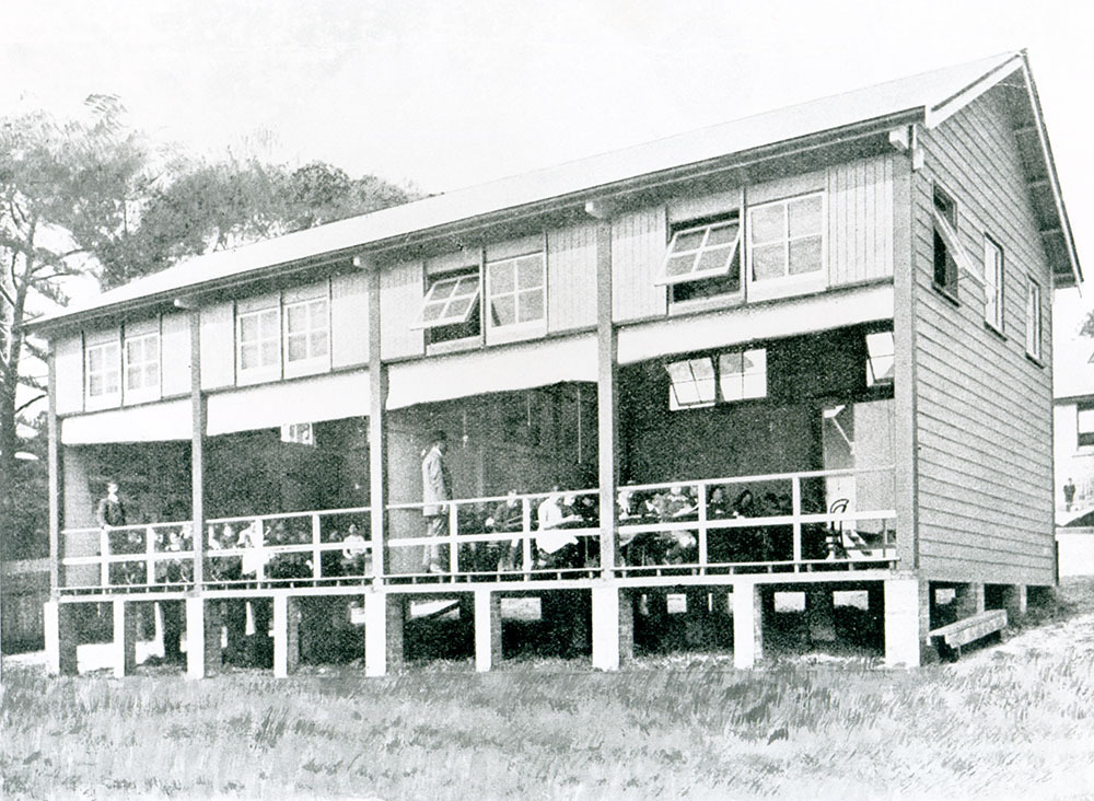 Pavilion building at Coogee Public School