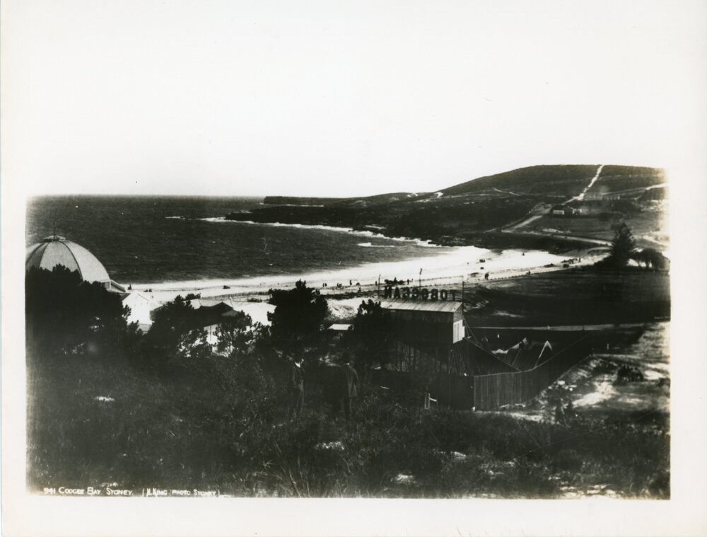 Overlooking Coogee Bay facing South