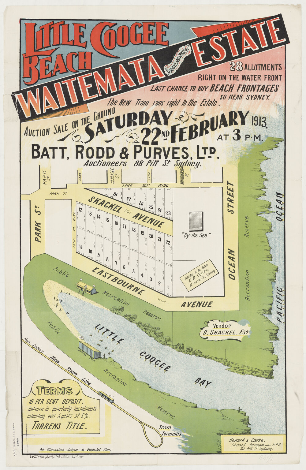 Waitemata Estate, Little Coogee Beach