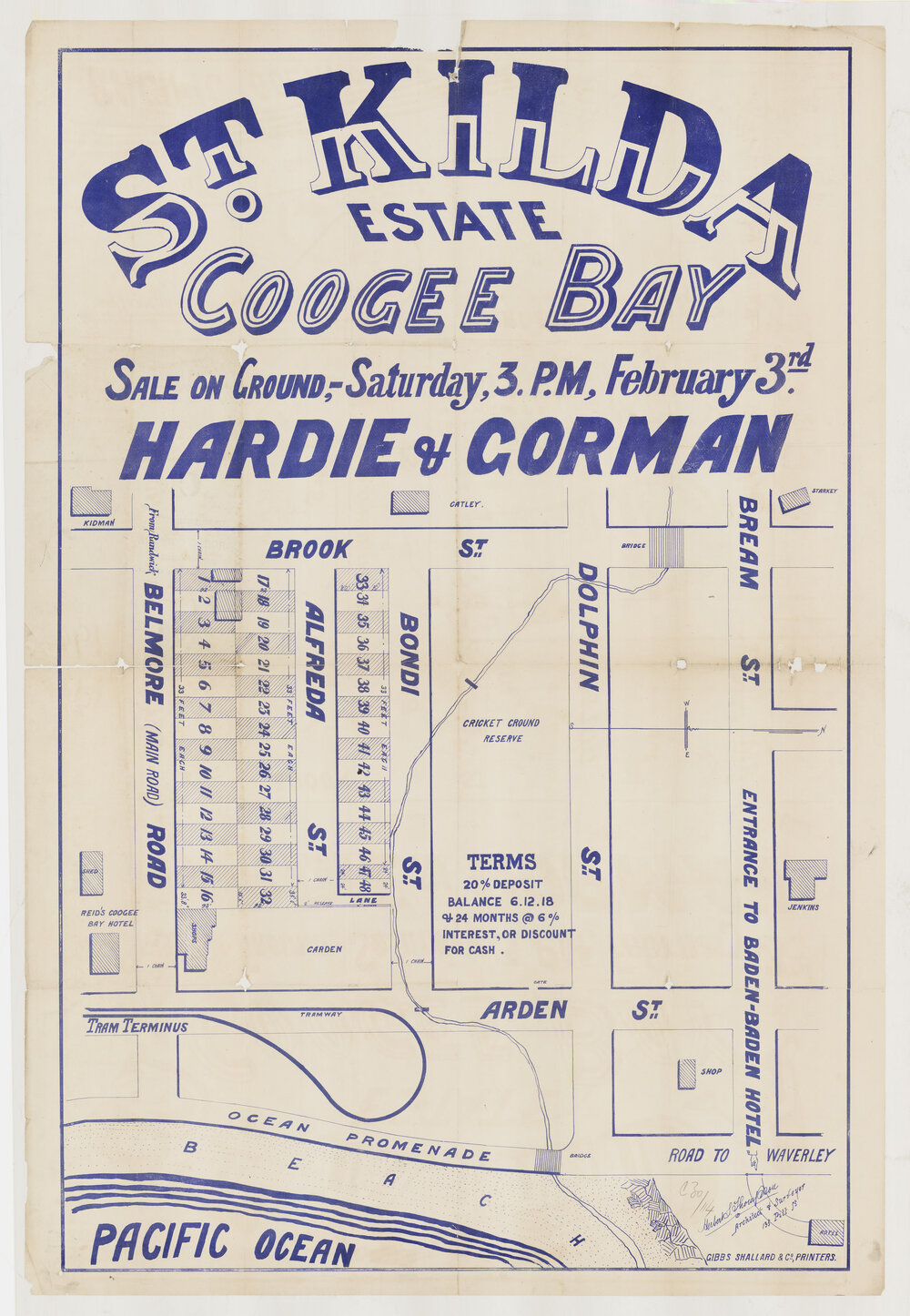 St Kilda Estate, Coogee Bay