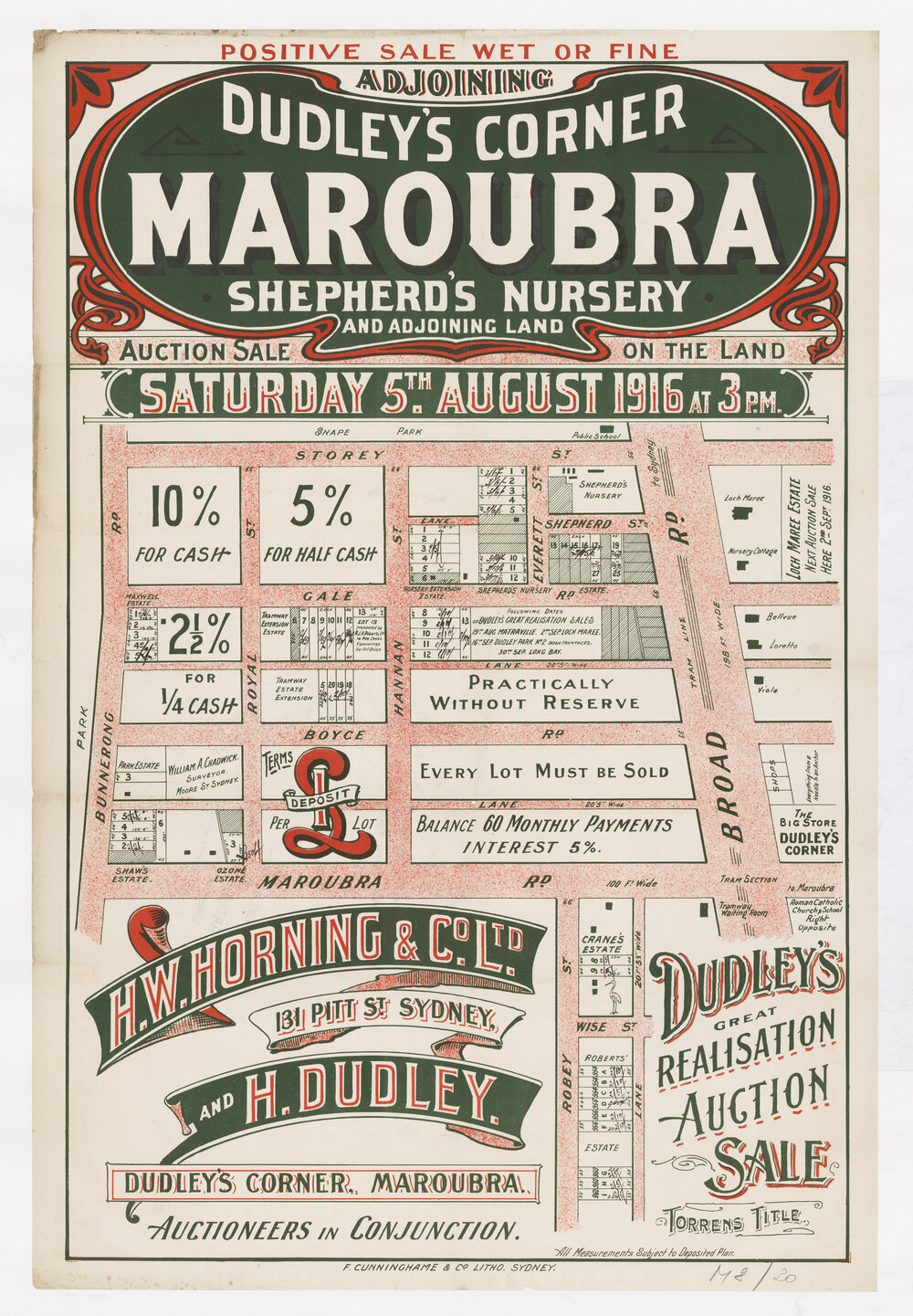 Adjoining Dudley's Corner, Maroubra Junction