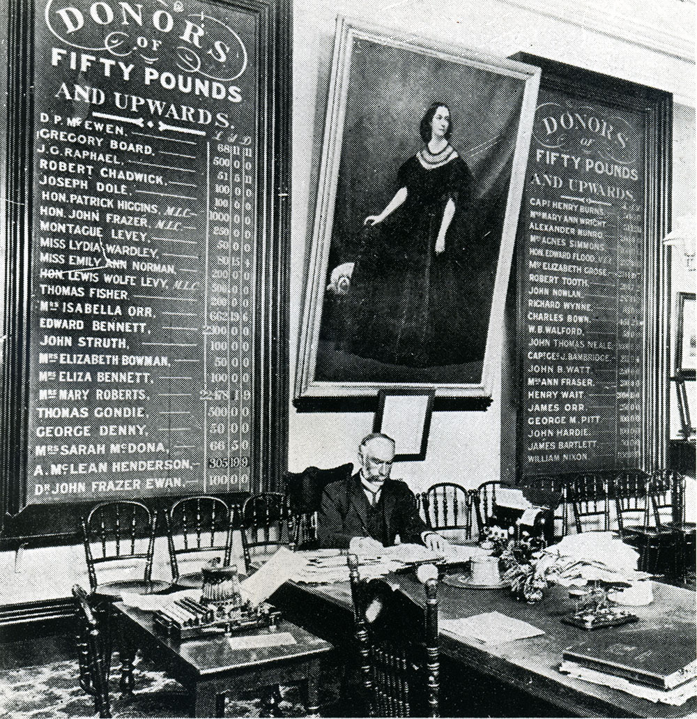 Board room and superintendent's office, Destitute Children's Asylum