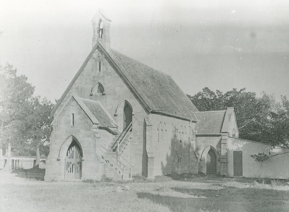 St Jude's Church, the first temporary church, corner of Avoca Street and Alison Road, Randwick