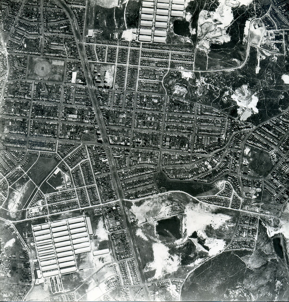 Aerial photo of the Maroubra area