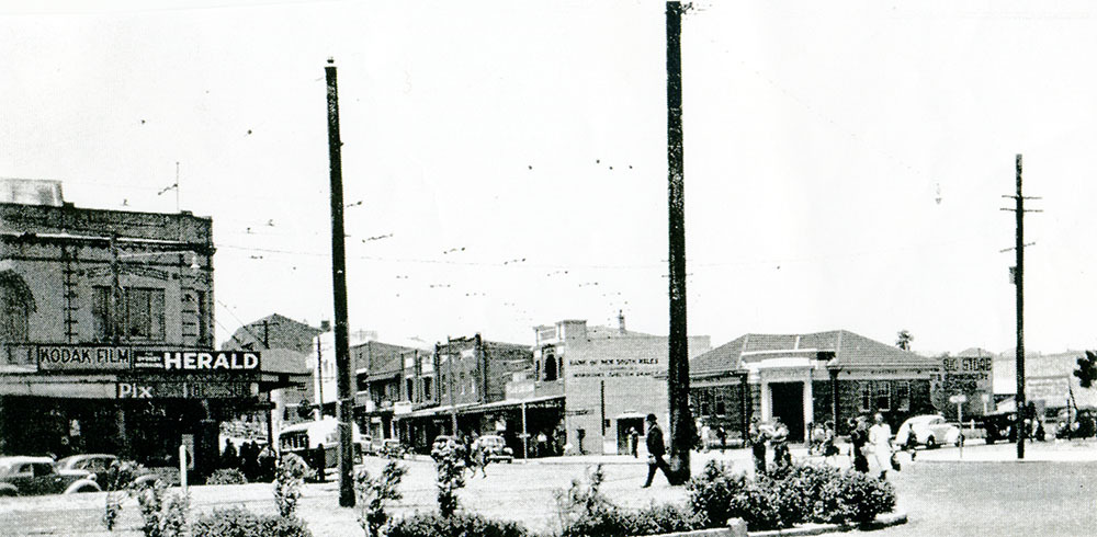 Maroubra Junction looking south east