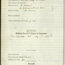 Milroy Avenue, Kensington : 533-1920