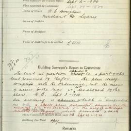 Belmore Road, Randwick : 592-1920