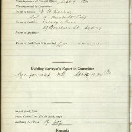 House numbers 2, 4, 6 & 8, Mears Avenue, Randwick : 613-1920