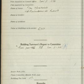 Strachan Lane and Street, Kingsford : 765-1920