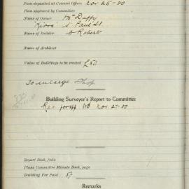 Perouse Road, Randwick : 811-1920