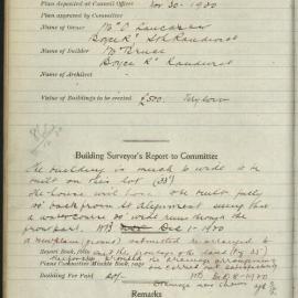 Boyce Road, Maroubra : 815-1920