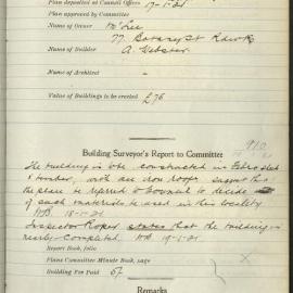 77, Botany Street, Randwick : 916-1921