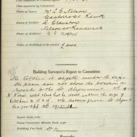 Canberra Street, Randwick : 921-1921