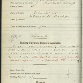 Strachan Lane and Street, Kingsford : 995-1921