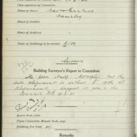 Farnham Avenue, Randwick : 1001-1921