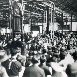 Anzac memorial inside Tramway Workshops