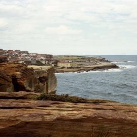 View across Gordons Bay to Clovelly Beach