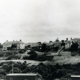 Glebe Gully site between St Marks Road and Alison Road looking north west