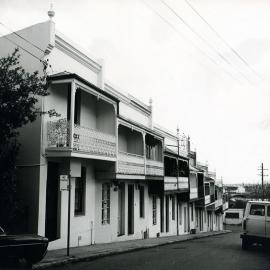 Row of terraces, Gordon Street, Randwick