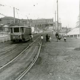 P class at Clovelly Terminus, c 1950-57