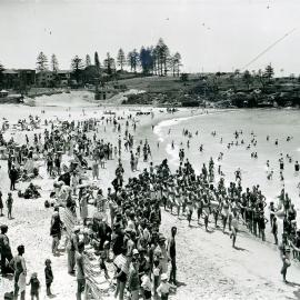 Coogee Surf Life Saving Club Marching on the north end