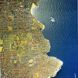 Aerial image of the Coastline from Clovelly to Maroubra