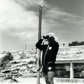 Council beach inspector at Coogee