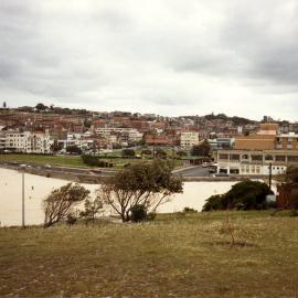 Looking west from Dunningham Reserve