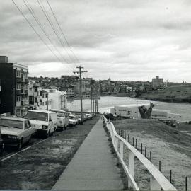 Looking north on Beach Street