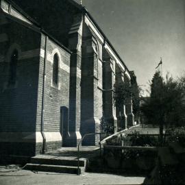 Side view of St Nicholas Church