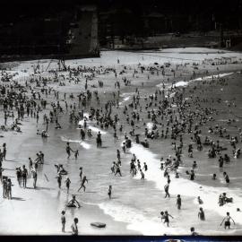 A busy Coogee Beach 