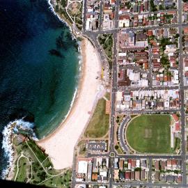 Aerial photograph of Coogee Beach