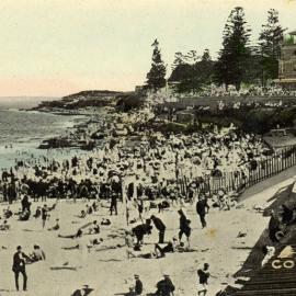Looking south from the Coogee Promenade