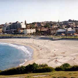 Panorama of Coogee Beach from Dunningham Reserve