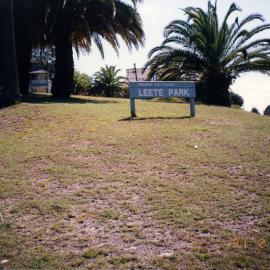 Leete Park, Randwick