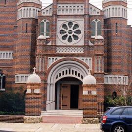 Entrance to St Brigid's Catholic Church