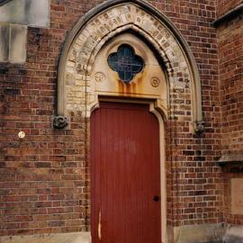 Side entrance to St Nicolas' Anglican Church