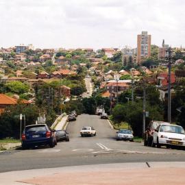 Intersection of Alison Road and Arden Street, looking west