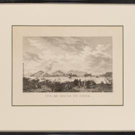 Engraving, Vue de Macao en Chine, Pl. 40 of Atlas du voyage de Lapérouse