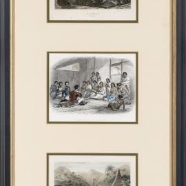 Engravings, Voyage of Dumont D'Urville in the Pacific 