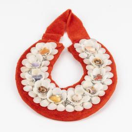 Red Velvet Shellwork Horseshoe