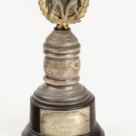 Trophy, interclub Boxing L Davison 1955