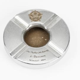 Trophy Ashtray L Davidson Boxing 1954