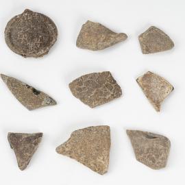 Bottle fragments