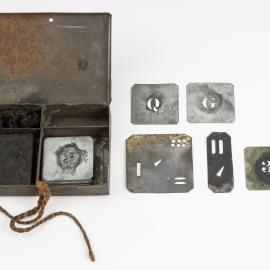 Box of stencils