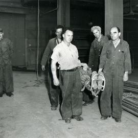 Ambulance demonstration at Bunnerong power plant