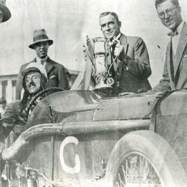 Victory at Maroubra speedway