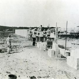 Building the Long Bay Gaol Boundary Wall